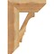 Ekena Millwork Balboa Slat Rough Sawn Bracket, Western Red Cedar, 6"W x 20"D x 28"H BKT06X20X28BOA06RWR - alternate 2